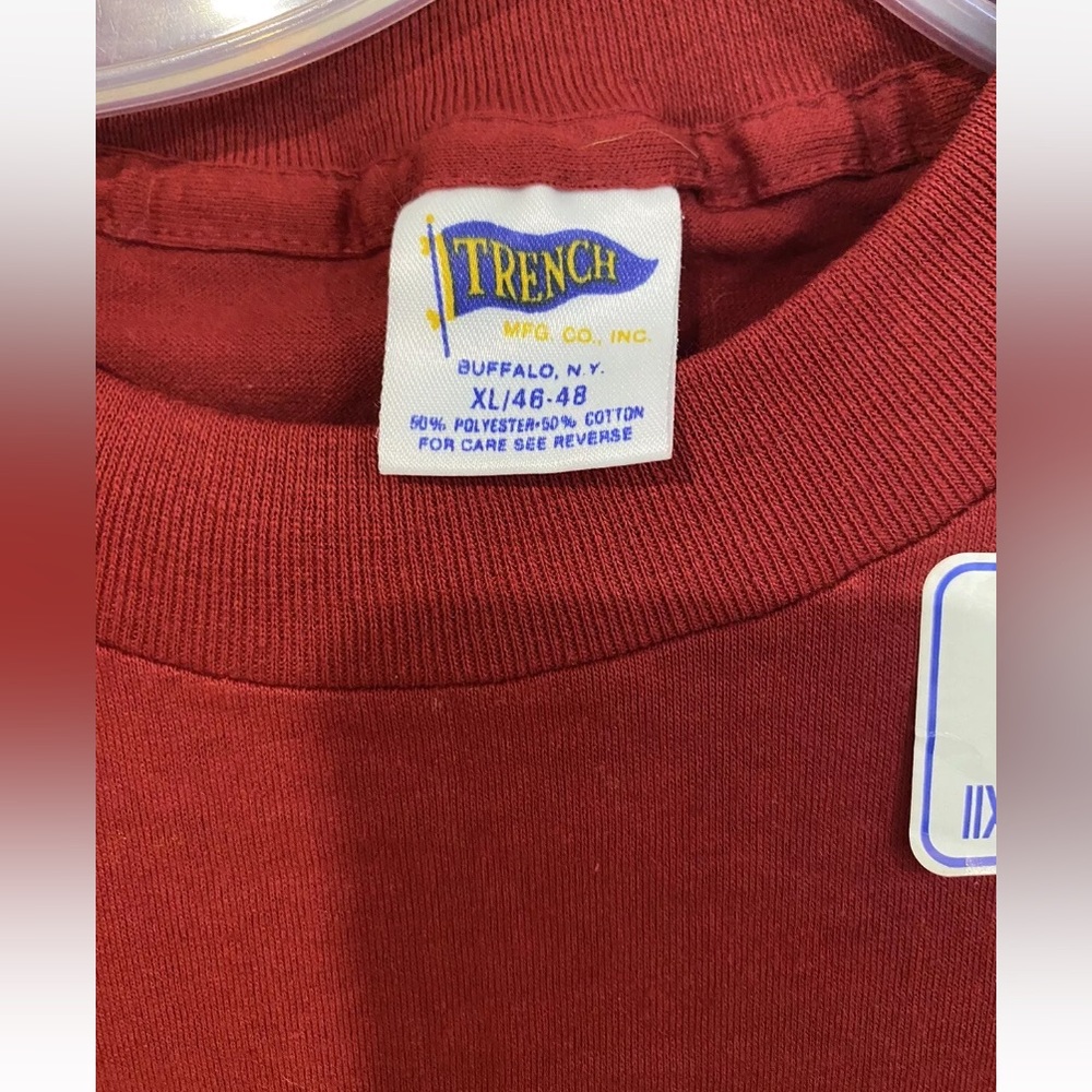 NWOT Vintage 1980s Washington Redskins 1987 NFC Champs T-shirt Mens XL Deadstock - Picture 4 of 7